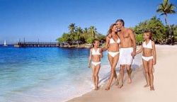 Lifestyle - Family walking on the beach, Dreams Resorts